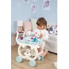 Image de Smoby La Reine des Glaces Chariot de service - Accessoires : Service à thé Couverts Théière Tasses Pot à lait Sucrier