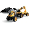 Image de Tracteur à pédales Builder Max avec excavateur et chariot