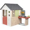 Image de Smoby Life Maison de jeux Nature avec atelier - Maison d'extérieur pour enfants, pour le jardin ou la terrasse - à partir de 2 ans