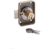 Image de Vachette - Serrure V135 50x25mm Gauche Cylindrique Diamètre 20mm Longueur 30mm Poli 2 Clés 11711000