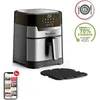 Image de Friteuse à air chaud, Moulinex, 1400W, 4.2kg, Noir/Argent