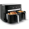 Image de Tefal Dual Easy Fry Friteuse à air chaud à double chambre 5231 L Deep Electric Efficace