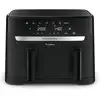 Image de Moulinex Dual Easy Fry EZ901N Double 8,3 L Autonome 2450 W Friteuse d'air chaud Noir - Neuf