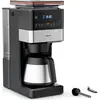 Image de Krups KT8428 Thermo GRIND AROMA XL Cafetières à filtre noir-acier inoxydable
