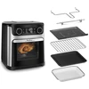 Image de Moulinex Easy Fry Multifunction AL556DF0 friteuse Unique 15 L Autonome Friteuse d’air chaud Noir, Acier inoxydable