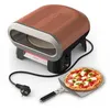Image de Four À Pizza Électrique D'Extérieur - Tefal - Jm600te0 - 2600w - Pierre Rotative - Jusqu'à 400°c