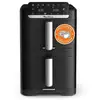 Image de Friteuse à air chaud Moulinex Easy Fry Crispy Stack EZ7568F0 2 compartiments 10 L Noir Contrôle tactile - Neuf
