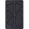 Image de Tefal XA 8006 SNACK COLLECTION set d'assiettes no.6 gaufres coeur
