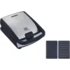 Image de Gaufrier Tefal Snack Collection SW857D12 700W Noir/Argent - Neuf