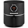 Image de Moulinex EZ111810, friteuse à air, 4,2 litres, autonome, noire, avec boutons, appareil indépendant