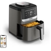 Image de Tefal Easy Fry Silence EY551HE0 friteuse Unique 5 L Autonome Friteuse d'air chaud Noir, Gris, Acier inoxydable - Neuf