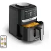 Image de Tefal Easy Fry Silence EY5568E0 friteuse Unique 5 L Autonome Friteuse d'air chaud Noir, Acier inoxydable - Neuf