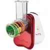 Image de Moulinex Fresh Express DJ755G Râpe à émincer électrique rouge 5 fonctions 150W
