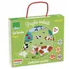 Image de Coffret de 4 Puzzles Évolutifs sur le Thème de la Ferme - Neuf