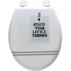 Image de Arvix - Abattant De Toilette En Bois Compressé Mdf Siege Wc Standard Charnières Inox