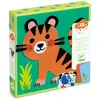 Image de Jeu créatif avec autocollants en feutrine Animalutes douces, Djeco