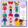 Image de Jeu créatif : Habille et accessoirise les personnages, Djeco