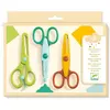 Image de Ensemble de 3 ciseaux de découpe décoratifs, Djeco