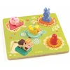 Image de DJECO Puzzle en bois Kaenka et ses amis 5 pièces