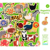 Image de Jeu de magnets Animaux du monde entier, Djeco
