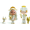 Image de Figurines Tinyly des mariés Marguerite et Léopold, Djeco