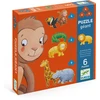 Image de Puzzle progressif Animaux sauvages, Djeco