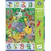 Image de Puzzle enfant Djeco Jungle Giant 54 pièces multicolore - Neuf