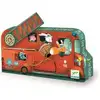 Image de Puzzle Camion de pompiers, Djeco