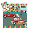 Image de Puzzle Silhouette Le Bolide DJ07273 - 16 Pièces pour Enfants - Neuf