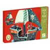 Image de Jeu de construction Pop pour jouer au Bateau de pirates 3D, Djeco