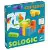 Image de Jeu de logique 3D Djeco Cubissimo Sologic 8 pièces cartes défi multicolores - Neuf