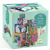 Image de 10 cubes a empiler animaux sauvages - Neuf