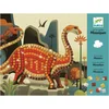 Image de Jeu créatif mosaïque Dinosaures, Djeco