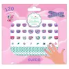 Image de Autocollants pour ongles motif fleurs, Djeco