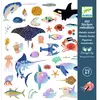Image de Autocollants métalliques Ocean, Djeco