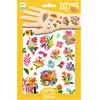 Image de Tatouages Fleurs colorées, Djeco