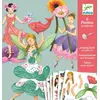 Image de Feen Hampelmänner zum Ausmalen Bastelspiel von Djeco
