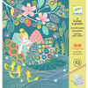 Image de Jeu créatif à gratter « L'étang pastel », Djeco