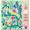 Image de Jeu créatif de grattage Fleurs dans le jardin, Djeco