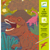 Image de Jeu créatif à gratter « Dinosaures », Djeco