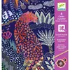 Image de Jeu créatif à gratter « Nature luxuriante », Djeco
