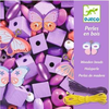 Image de Perles à enfiler en bois « Papillons », Djeco
