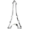 Image de En forme de Tour Eiffel, fonte brute et acier inoxydable