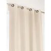 Image de Homemaison - Rideau D'Ameublement 100% Occultant Beige 140x240 Cm