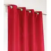 Image de Homemaison - Rideau D'Ameublement 100% Occultant Rouge 140x240 Cm