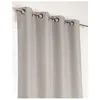 Image de Homemaison - Rideau D'Ameublement 100% Occultant Gris Clair 140x240 Cm