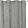 Image de Homemaison   Rideau Occultant Isolant 140x350 Cm   90% Polyester    illets Ronds Canon De Fusil   Lavable En Machine À 30°