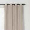 Image de Homemaison - Rideau Alaska Isolant Et 100 % Occultant Crème 140x350 Cm