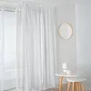 Image de Voilage Voile À Galon Fronceur Blanc 300x250 Cm