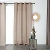 Image de Voilage Pur Lin - 145x260cm - Taupe